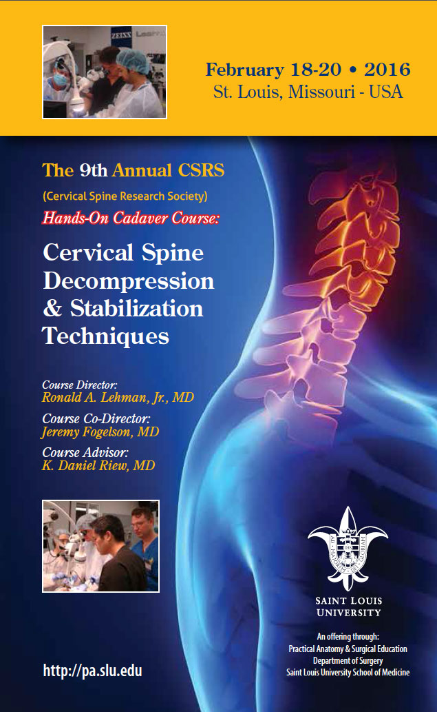 9th_Annual_Cervical_Spine_CSRS_2016