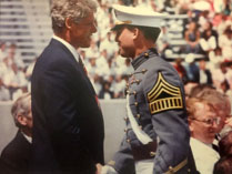 Ronald A. Lehman, Jr., MD with President Bill Clinton