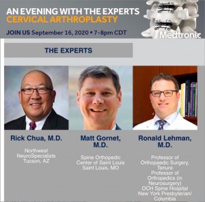 An Evening with the Experts: Cervical Arthroplasty